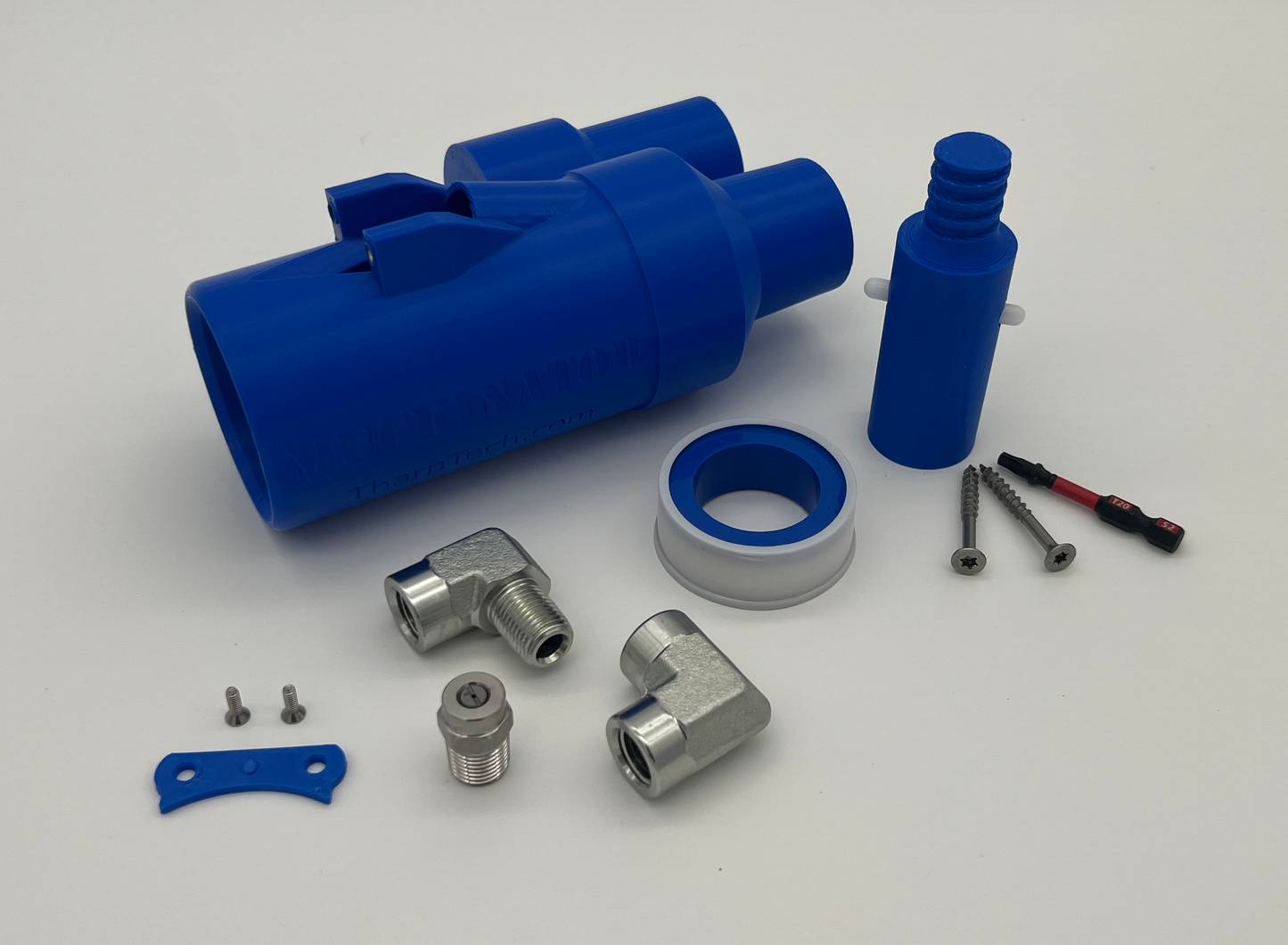 Muckinator Jet Vac Kit and Pool Pole Adapter